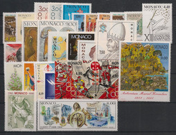 MONACO - Année Complète 1997 - N°YT. 2102 à 2145 - Complet Sauf 2086/2101, 2112/24 Et 2129/32 - Neuf Luxe ** / MNH - Volledige Jaargang