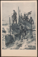 1917.Künstler- Willy Stoewer: "Auf Dem Kommandoturm Eines U-Bootes" - Stöwer, Willy