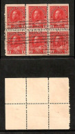 CANADA   Scott # 106a USED BOOKLET PANE Of 6 (CONDITION AS PER SCAN) (CAN-206) - Paginas De Cuadernillos