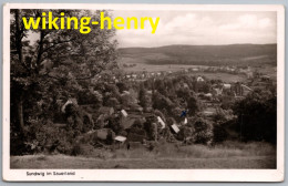 Hemer Sundwig - S/w Ortsansicht - Im Sauerland - Hemer