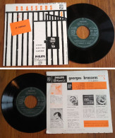 RARE French EP 45t BIEM (7") GEORGES BRASSENS «Le Gorille» (5eme Série, 11-1957) - Verzameluitgaven