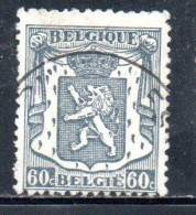 BELGIQUE BELGIE BELGIO BELGIUM 1935 1948 1941 COAT OF ARMS LION 60c USED OBLITERE' USATO - Gebruikt