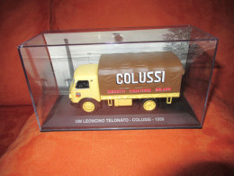 DIE CAST 1:43 - OM LEONCINO TELONATO - COLUSSI - 1959 - NUOVO CON TECA RIGIDA - Other & Unclassified