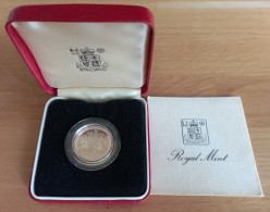 United Kingdom UK 1983 Silver 1 Pound PROOF In Box - 5 Pounds