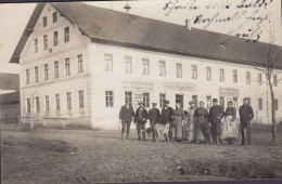 Bayern PPC Gasthaus V. Katharina Buchner. Animé Animation. BUCHLOE 1911? TRAUNSTEIN Echte Real Photo (2 Scans) - Buchloe