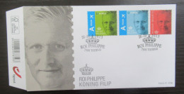 FDC 4369/71 'Koning Filip' - 2011-2014