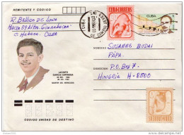 Postal History: Cuba Postal Stationery Cover - Covers & Documents