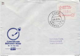 Postal History: Cuba Cover With Machine Stamp - Lettres & Documents