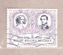 1980 Nr 1978 Gestempeld.150 Jaar Onafhankelijkheid Van Belgie. - Used Stamps