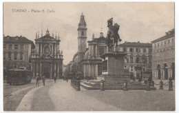 Torino - Piazza San Carlo (animata) - Orte & Plätze