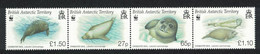 British Antarctic Territory (BAT) 2009 MiNr. 505 - 508 WWF Marine Life Crabeater Seal 4v  MNH**  20.00 € - Unused Stamps