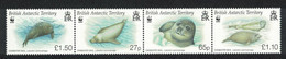 British Antarctic Territory (BAT) 2009 MiNr. 505 - 508 WWF Marine Life Crabeater Seal 4v  MNH**  20.00 € - Ongebruikt