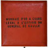 Tchad, 10000 Francs, Général De Gaulle, 1960, Paris, BE, Or, SPL - Tschad