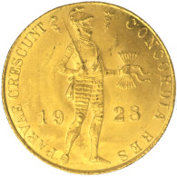 Pays-Bas- Ducat Au Chevalier 1928 Utrecht - Monete D'Oro E D'Argento