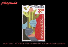 CUBA MINT. 2021-16 45 AÑOS DEL INSTITUTO CENTRAL DE CIENCIAS PEDAGÓGICAS - Unused Stamps