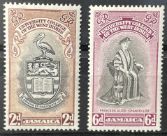 JAMAICA   - MH*  - 1951   - # 153/154 - Jamaïque (...-1961)