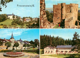 72999617 Frauenstein Brand-Erbisdorf Schlossblick Burgruine Rathaus PdF Ferienhe - Brand-Erbisdorf