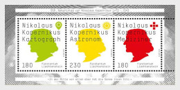 Liechtenstein 2023 The 550th Birthday Of Nicolaus Copernicus Stamp MS/Block MNH - Neufs