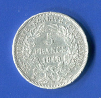 1849 Bb - 5 Francs