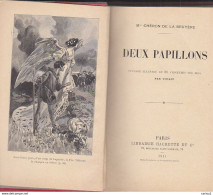 C1 Cheron De La Bruyere DEUX PAPILLONS Bibliotheque Rose Illustree 1911 TOFANI Port Inclus France - Biblioteca Rosa