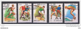 RUSSIA:  1981  SPORTS  -  S. CPL. 5  VAL. US. -  YV/TELL. 4816/20 - Usados