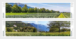 Liechtenstein 2023 Panorama - Cultivated Land Stamps 4v MNH - Neufs