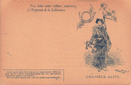 MÉTIERS - Chasseur Alpin - Carte Postale Ancienne - Artisanat