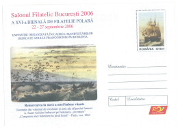 IP 2006 - 144 Polar Philately, Whale Hunter, Romania - Stationery - Unused - 2006 - Antarctic Wildlife