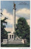 Chattanooga, Tenn., Old PC, Used 1944  - New York Peace Monument (Denkmal) , Lookout Mountain, - Chattanooga