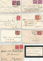 Lot 8 MINI Lettres Années 1940 1950 - Other & Unclassified