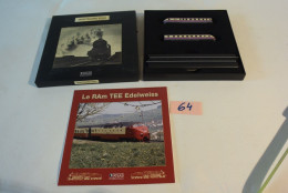 C64 Coffret Mini Train 1/220 Atlas Le Ram TEE Edelweis - Locomotives