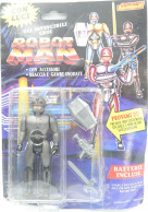 Vintage ACTION FIGURE : KNOCK OFF ROBOT MAN ( ROBOCOP ) BOOTLEG - CEPPI RATTI - 1990's - GI JOE - Action Man