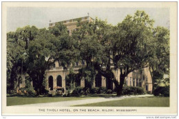 BILOXI, Mississippi, Old PC - The Tivoli Hotel, On The Beach, Used 1939 - Other & Unclassified