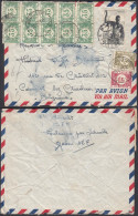 Afrique Equatoriale 1951 - Colonie Française - Lettre Par Avion à Destination Couillet Lez Charleroi..... (EB) AR-01899 - Usati