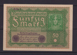 GERMANY - 1919 Reichsbanknote  50 Mark UNC/aUNC Banknote - 50 Mark