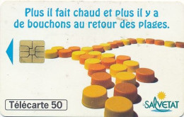 Télécarte ( 07/97) France-Pub Salvetat (motif, état, Unités, Etc Voir Scan) + Port - Unclassified