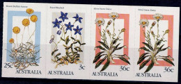 AUSTRALIA 1986 MOUNTAIN FLOWERS MI No 993-6 MNH VF!! - Mint Stamps
