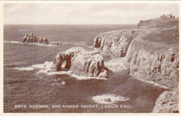 251160Enys Dodnan And Armed Knight Lands End (see Corners) - Land's End