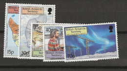 1997 MNH British Antactic Territory, Mi 293-97 Postfris** - Unused Stamps