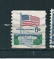 N° 842a Drapeau Et Maison Blanche    Stamp Etats Unis D' Amérique Timbre USA  (1967) - Used Stamps