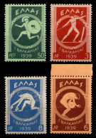 GREECE 1939 - Set MNH** - Unused Stamps