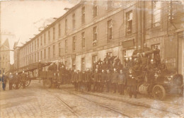 POMPIERS- CARTE-PHOTO - Firemen