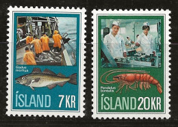 Islande 1971 N° Y&T : 410 Et 412 * - Unused Stamps