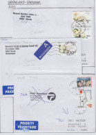 Greenland Station Nuuk  3 Covers  (GB154A) - Stations Scientifiques & Stations Dérivantes Arctiques