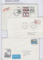 Greenland Station Nuuk  3 Covers  (GB156) - Scientific Stations & Arctic Drifting Stations