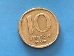 Münze Münzen Umlaufmünze Israel 10 Agorot 1970 - Israël