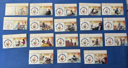 Indien India 2023 Mystamp # 231 Traditional Trades & Crafts Kompletter Satz MNH - Unused Stamps