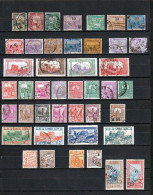 Tunisie Ensembles De 43 Timbres Olitérés BE - Used Stamps