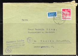 N288 - ALLEMAGNE OCCUPATION - LETTRE DE SELIGENSTADT DU 21/02/1951 - Berlin & Brandenburg