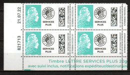 France Coin Daté  21 07 22 Marianne Yseult  N° 5643 Neuf XX MNH - 2020-…